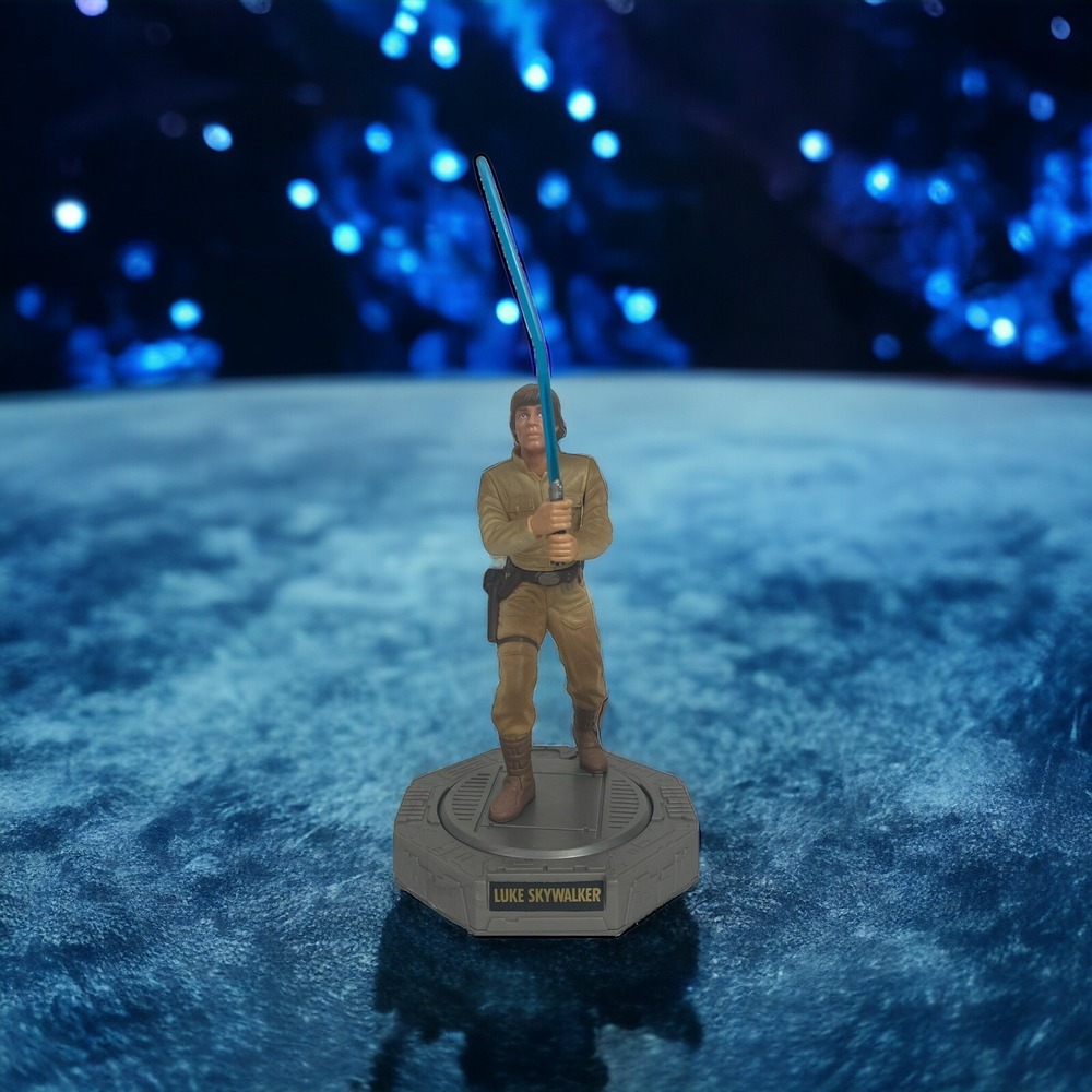 VTN Hasbro 1998 Star Wars Epic Force Bespin Luke Skywalker Figure Rotating Base